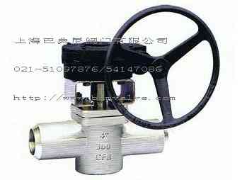 美标蜗轮承插式旋塞阀