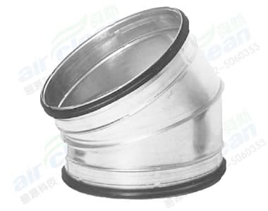 不锈钢风管咬口弯头