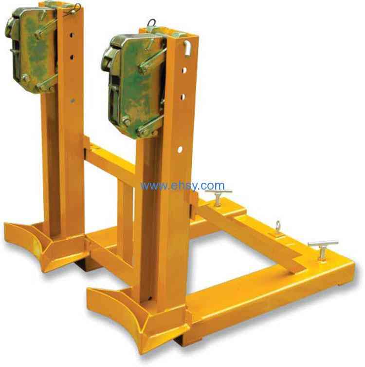 双桶叉车专用油桶搬运夹