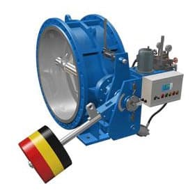 重锤式液控蝶阀HD7(B、S)P41X