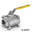 V-205T三片式球阀