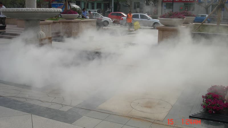 旅游景点造景喷雾人造雾系统