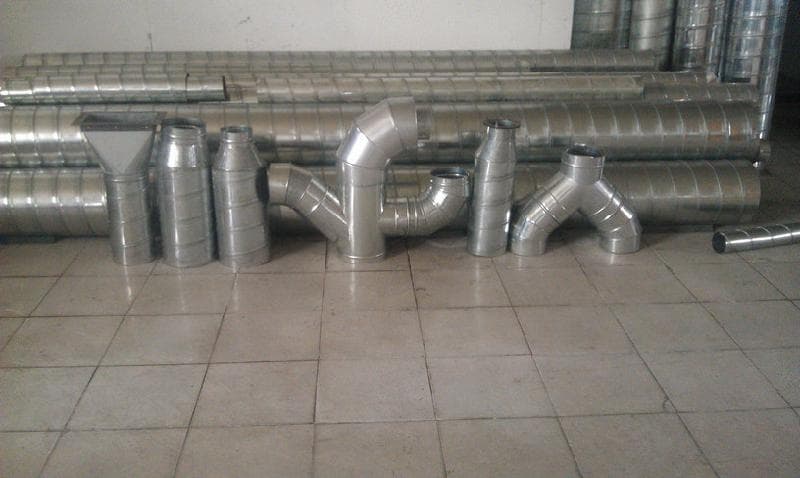 不锈钢加强筋螺旋风管