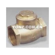 H14W/H14X黄铜螺纹旋启式止回阀