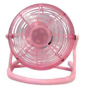 电脑桌面可360度旋转USB风扇