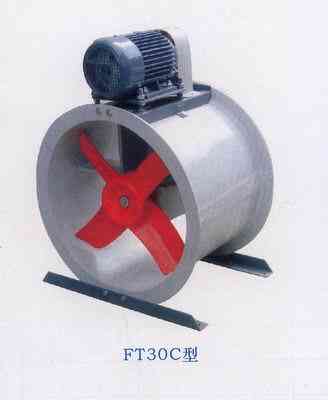 FT30C型玻璃钢外接式轴流通风