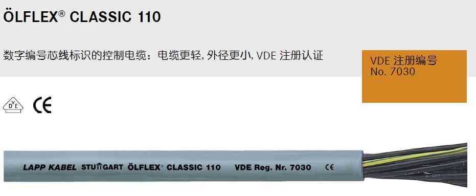 LAPP中国OLFLEX 110电缆