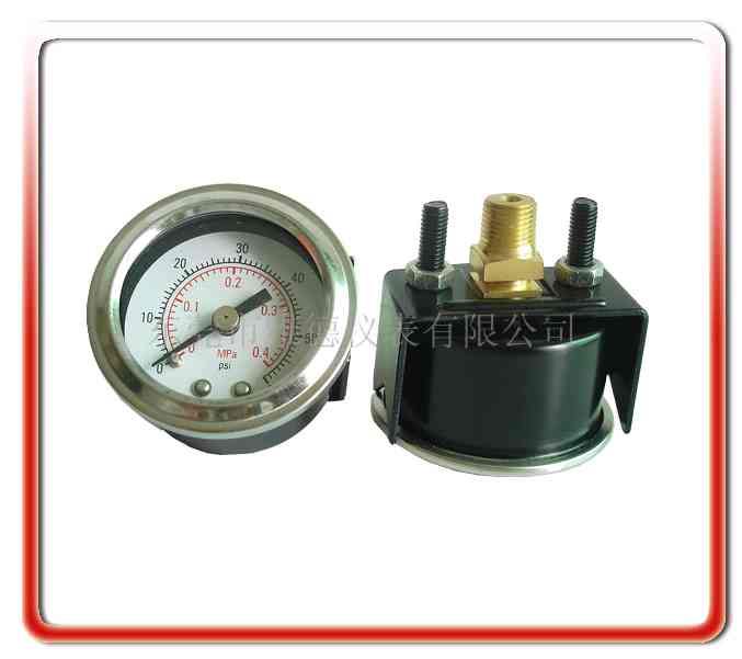供应埋入带U型支架气压表系列