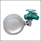 电动耐磨尘气蝶阀