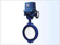 D971X对夹式电动软密封蝶阀