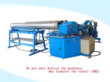 飞剪式螺旋风管机