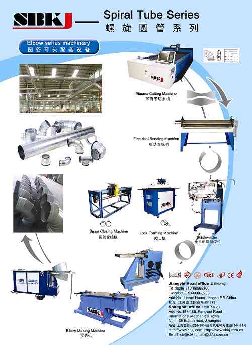 通风管道加工设备